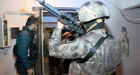 İstanbul’daki uyuşturucu operasyonunda hareketli anlar