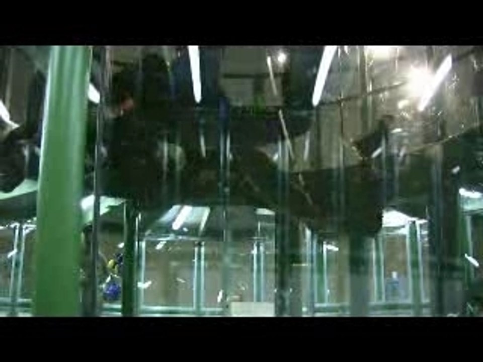 Soufflerie entraînement