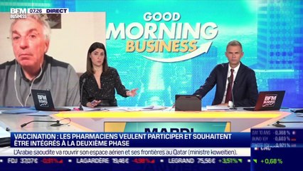 Gilles Bonnefond (USPO) : Vaccination, les pharmaciens veulent participer et souhaitent être intégrés à la deuxième phase - 05/01