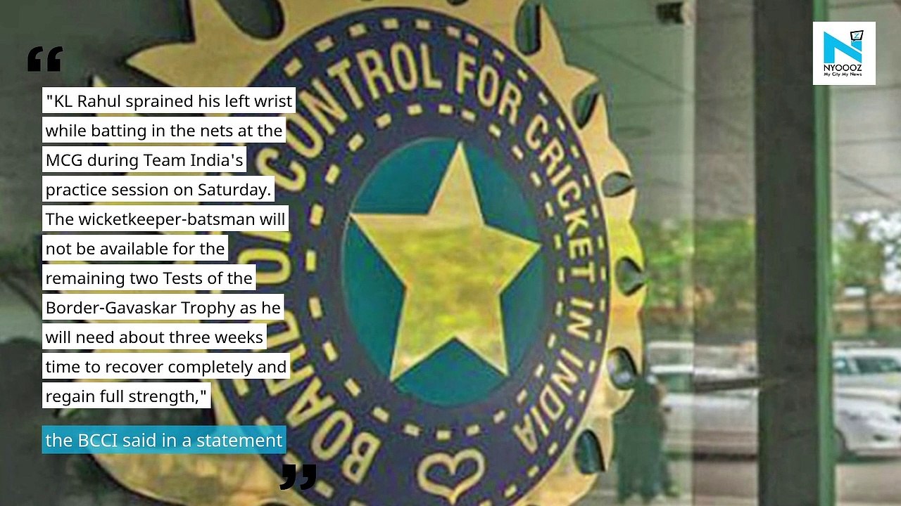 KL Rahul ruled out of ongoing Test series against Australia due to injury