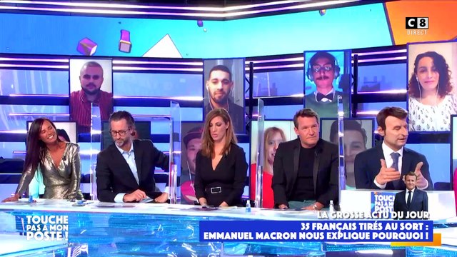 Cyril Hanouna a relancé hier soir les Guignols dans Touche pas à mon poste avec la marionnette d'Emmanuel Macron