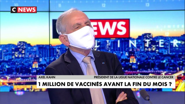 Axel Kahn : «On entend parfois des propositions : vacciner tout le monde, tous ceux qui le demandent. J’y serais favorable, mais il faut pas rêver, le y'a qu'à, faut qu'on ne mène jamais une politique sanitaire», dans #LaMatinale