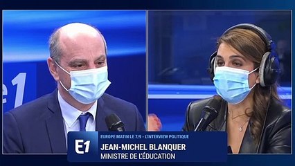 Campagne de vaccination : "Il faut accélérer aussi pour les professeurs", plaide Blanquer
