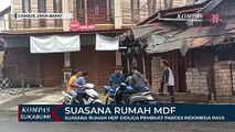 Suasana Rumah MDF Diduga Pembuat Parodi Indonesia Raya