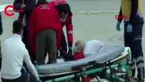 Prof. Dr. İlhan Başgöz, ambulans uçakla Türkiye'ye getirildi