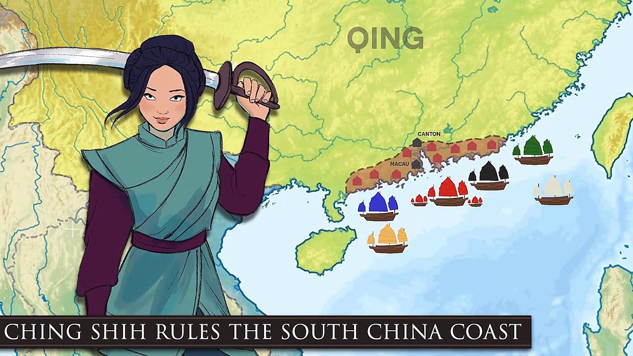 விபச்சார பெண் கடற்கொள்ளையர் ஆன கதை |  யார் இந்த Cheng I Sao ? |  Rules South China Sea