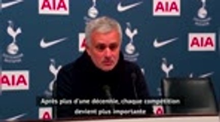 Demis - Mourinho : "Chaque compétition est importante"