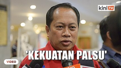 'Bersatu miliki kekuatan palsu, mereka hanya ada 6 kerusi' - Ahmad Maslan