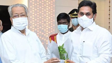 AP CM Jagan Meets Governor Biswabhusan Harichandan