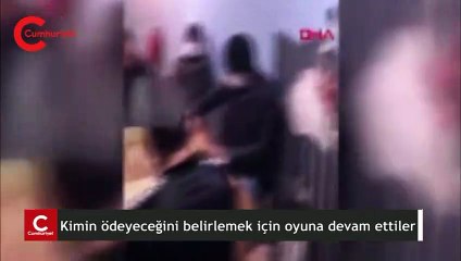 Cezayı kimin ödeyeceğini belirlemek için okey oynamaya devam ettiler