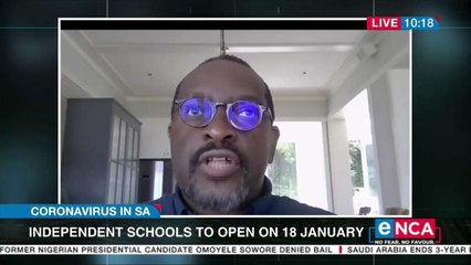 Independent schools to open on 18 January