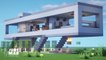 Minecraft - Modern House Tutorial ｜How to Build a Cantilever House in Minecraft #151