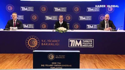 Pekcan: 2020 yılını ihracatta tarihi bir rekor ile kapattık