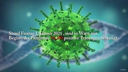Wien:  Corona Kennzahlen 05. 01. 2021
