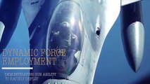 U.S. Air Force • F-16s Fighting Falcons • Rapid Global Deployment Training • Dec 28, 2020
