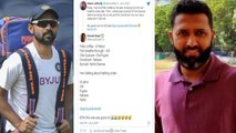 Ind vs Aus 3rd Test : Wasim Jaffer Shares Another Hidden Message For Rahane Ahead Of 3rd Test