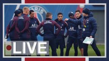 Replay : L'entraînement veille de Saint-Etienne - Paris Saint-Germain