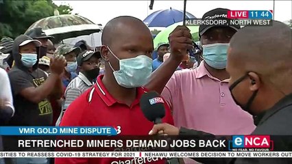 Retrenched miners demand jobs back