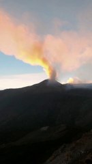 Etna: Serra Delle Concazze 23 ottobre 2020.