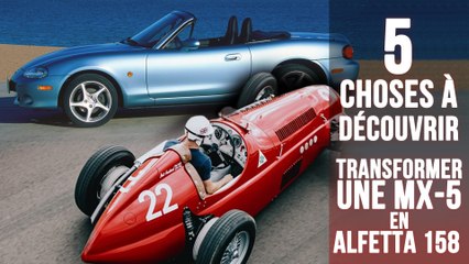 Une Mazda MX-5 transformée en Alfa Romeo Type 158, 5 choses à savoir sur un kit impressionnant