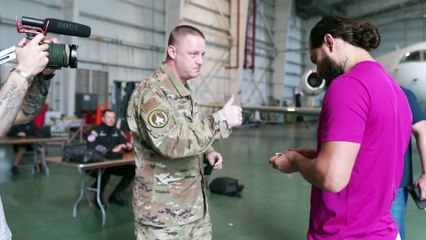 UFC Fighter vs. Air Force Fighter Jet