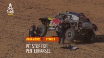 #DAKAR2021 - Étape 3 / Stage 3 - Pit Stop for Peterhansel
