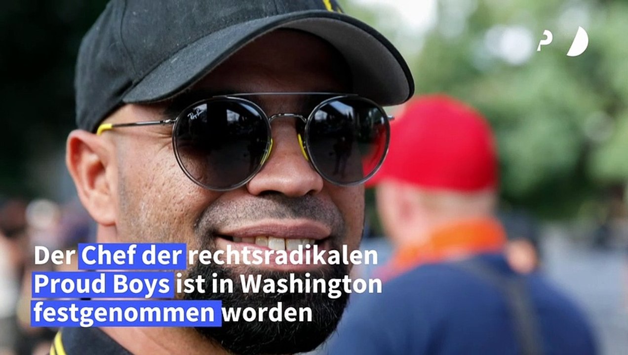 Chef von rechtsradikalen Proud Boys in den USA festgenommen