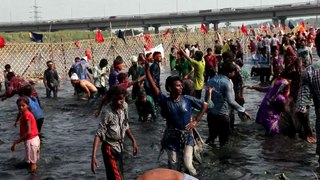 Ganesh Immersion at Yamuna River