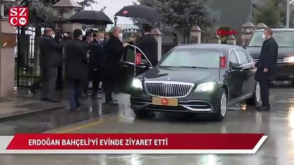 Erdoğan’dan Bahçeli’ye ziyaret