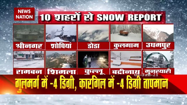 Heavy snowfall in Kashmir valley disrupts air movement