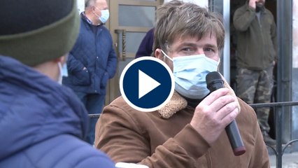 Un policía local de Alburquerque, en huelga de hambre por impago de nóminas