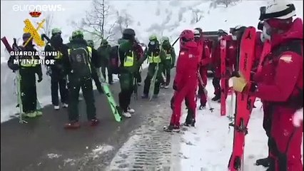Un fuerte temporal deja mucha nieve y temperaturas polares en gran parte de España