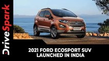 2021 Ford EcoSport SUV Launched In India | Prices Reduced & Variant Lineup Updated | All Details
