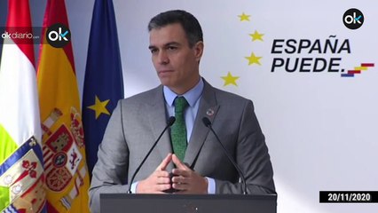 Esto decía Pedro Sánchez sobre la vacunación el día 20 de noviembre