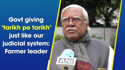 Govt giving ‘tarikh pe tarikh’ just like our judicial system: Farmer leader