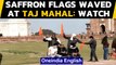Saffron flags waved at Taj Mahal, Hindu outfit workers held | Oneindia News