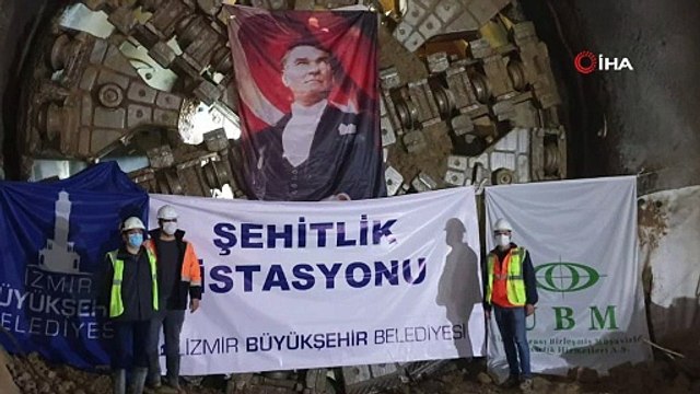 İzmir Narlıdere Metrosu’nda ışık göründü