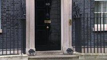 Hancock gives thumbs up on vaccine as he leaves No.10