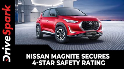 Nissan Magnite Secures 4-Star Safety Rating | ASEAN NCAP Crash Tests Results | Details