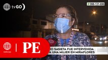 Exministra Rosario Sasieta fue intervenida tras atropellar a una mujer | Primera Edición