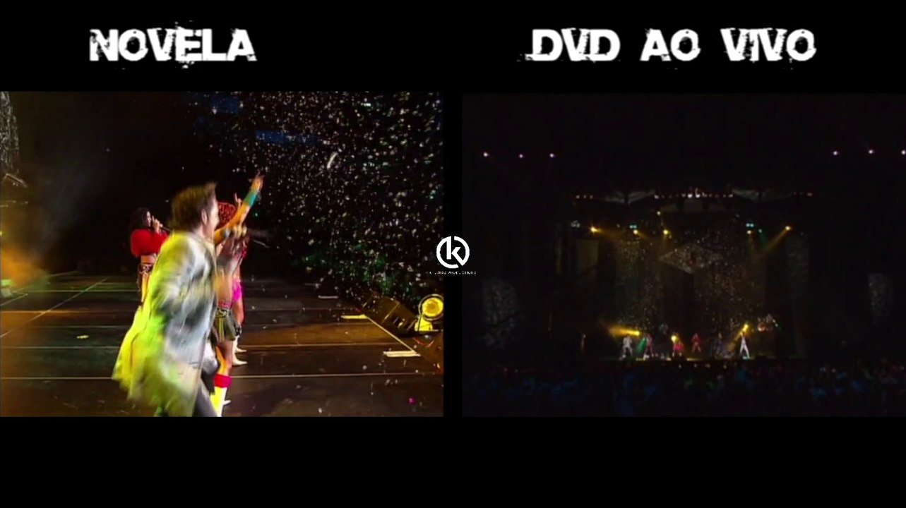 RBD - Rebelde (Novela vs DVD)