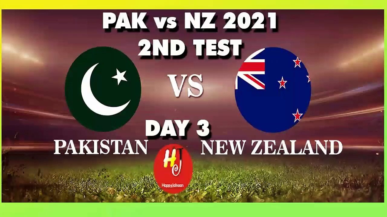 New Zealand vs Pakistan || 2nd Test, Day 3 || Full Match Highlights