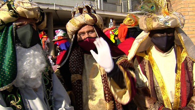 Los Reyes Magos ponen de ejemplo a los niños hospitalizados por su coraje durante la pandemia