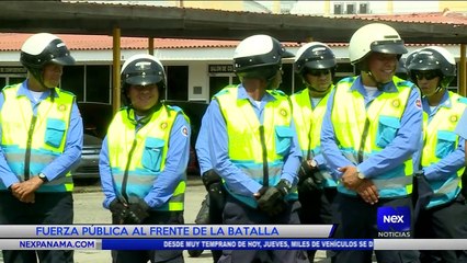 Fuerza pública al frente de la batalla  - Nex Noticias