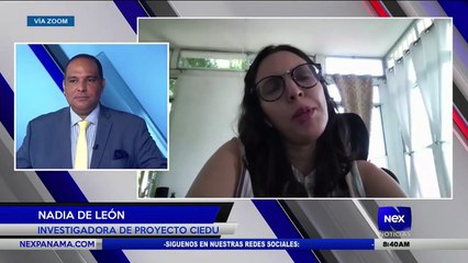 Entrevista a Nadia De León, investigadora de proyecto Ciedu  - Nex Noticias