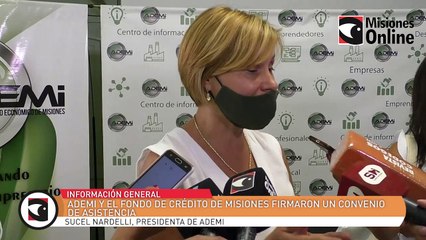 ADEMI y el Fondo de Crédito de Misiones firmaron un convenio de asistencia