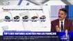 Le top 5 des voitures achetées par les Français