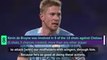 De Bruyne 'perfect' to play up front for Man City - Guardiola
