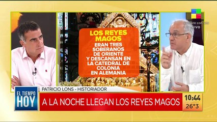A la noche llegan los Reyes Magos
