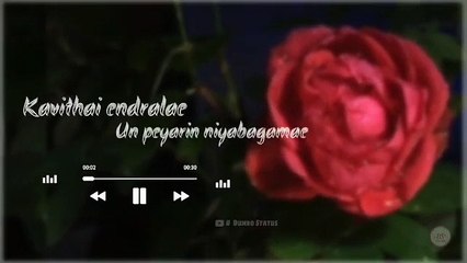 Kavithai Endrale  Whatsapp Tamil Status  Dumbo Status